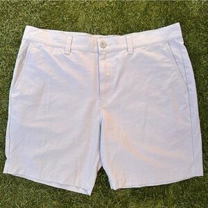 TravisMathew Open to Close Tech Chinos Short Cotton Blend Performance Stretch 36